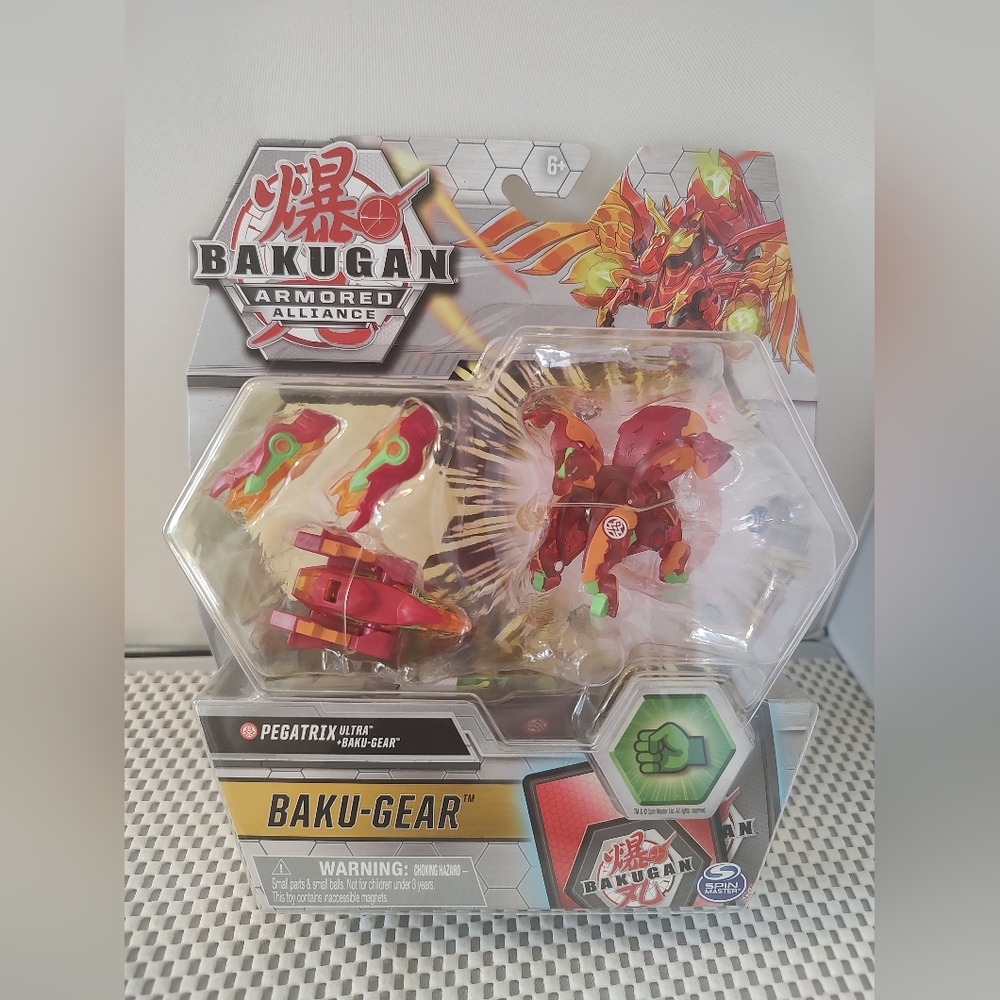 Pegatrix Ultra + Baku+Gear Bakugan Armored Alliance Figure Spin Master NWT